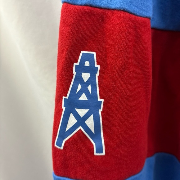 Houston Oilers ‘47 Brand Pullover Sweatshirt Blue Red Men’s 2XL XXL EUC - Picture 8 of 8